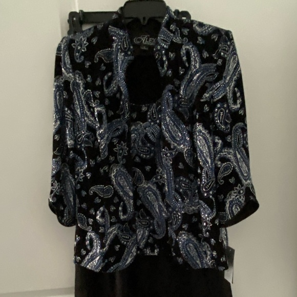 Alex Evenings ,2piece shell and jacket ,small - Picture 1 of 2